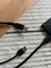 绿联Micro USB3.0数据连接线 移动硬盘盒高速传输线 适用东芝希捷西数移动硬盘 双供电0.5米 10898 实拍图