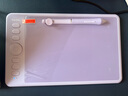 ParbloIntangbo小紫板数位板绘画板 手绘板电脑绘画网课手写字板 学生入门绘画 【二代升级16K无线版支持iOS】SW紫色 实拍图