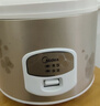 美的（Midea）电饭煲 3升 精铸发热盘 简单易控 黑晶聚能3L微压电饭锅 2-4人 【黑晶内胆】迷你机械煲 3L 实拍图