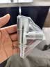 九牧（JOMOO）洗衣机角阀龙头水嘴不锈钢4分卡扣螺纹接口银色X74108-818/1C-1 实拍图