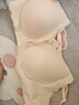 婧麒（JOYNCLEON）前开扣小贝壳哺乳内衣女薄款聚拢怀孕期产后喂奶睡觉孕妇文胸 少女肤-升级款 M 实拍图