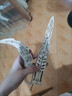 百里霜创意木质模型刀拼装玩具3D立体大颗粒DIY积木拼插儿童玩具 实拍图
