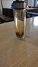 【京东物流配送】高硼硅双层玻璃杯大容量泡茶杯水杯子茶水分离杯 【双层加厚】茶杯350ml1只 实拍图