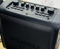 山水（SANSUI）E76户外k歌专用广场舞音响便携式移动大音量大功率唱歌音响露营声卡直播收款电木吉他民谣乐器音箱 实拍图