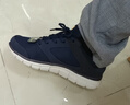 斯凯奇（Skechers）男鞋夏季软底拼接运动鞋增高舒适厚底健步鞋232398 实拍图