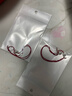 可爱猫咪爱吃鱼手绳红绳女手工编织可调节手链国风选新款手链手饰 红色小猫小鱼手绳 实拍图