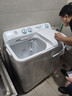 海尔（Haier）半自动双桶双缸洗衣机 12KG大容量  强力去污洗大件 一级能效家电国家补贴以旧换新 XPB120-81D2 实拍图