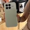 Smorss 适用红米k90手机壳Redmi k90保护套亲肤硅胶全包防摔超纤植绒防指纹男女软壳 果冻绿 实拍图