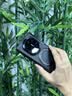 乐比亿适用于华为mate x6手机壳新款x6折叠屏超薄真皮保护套华为matex6典藏版磁吸旋转支架全包防摔外壳 高清款【寰宇红】头层牛皮丨壳膜一体丨磁吸旋转支架 华为 Mate X6/典藏版通用 实拍图