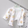 贝瑞加（Babyprints）新生儿衣服2件装男女宝宝半背衣纯棉长袖婴儿上衣亲肤柔软 黄59 实拍图