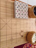 妙记围棋中国象棋五子棋三合一套装天然楠竹双面棋盘色泽光洁儿童节 实拍图