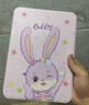 QBOSS适用ipad11保护壳ipad保护套ipad10苹果12代2026平板A19全包A16软胶气囊防摔儿童卡通紫色可爱兔 实拍图