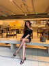 绫天生丝滑绫lingerie「极」3D超薄无痕性感诱惑纯欲黑丝袜女薄款连裤袜女 Sand砂色「自然肤」 1条 L PLUS-3D「175~190」 实拍图