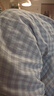 MUJI[自营限定款]女士无侧缝 双层纱织睡衣 纯棉家居服 薰衣草色 XL 实拍图