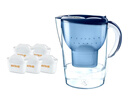 碧然德（BRITA）过滤净水器 家用滤水壶 净水壶 海洋系列 3.5L（蓝）+专家版滤芯5枚 环保加固包装 实拍图