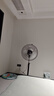 美的（Midea）【金属铝片】工业电风扇/飓风落地扇/空气通风金属扇/牛角扇/立式电风扇/大风力宿舍扇 FES45-20A 实拍图