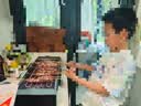法诗缇（Fastee）电烤炉PLUS版 烤肉锅电烤盘 家用电烧烤炉烤串机 2200W大功率无浓烟户外电烤架烤串烤肉 FST-62C 实拍图