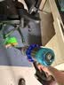 戴森（DYSON）V15 Detect Fluffy无绳吸尘器新一代蓝色【原装进口】手持无线 除螨 宠物家庭适用 实拍图