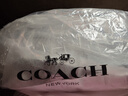 蔻驰（COACH）【品牌直供】男士休闲单肩斜挎包胸包送男友生日礼物 黑灰色CZ393 QBMI5 实拍图