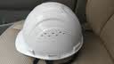 霍尼韦尔（Honeywell）安全帽 H99S 纯ABS材质工地建筑头盔高级领导监理防砸抗冲击 白色透气1顶 实拍图