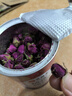 艺福堂花草茶 新花平阴原产重瓣胎玫瑰花茶75g/罐 无熏硫大朵养生搭菊花 实拍图
