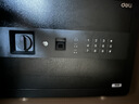 得力（deli）保险柜 家用办公指纹密码WiFi保险箱小型入墙入柜保密柜全钢防盗保管柜 可固定安装 30cm曜黑 实拍图