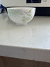 华光泡面碗汤碗碟盘 筷勺 盘碟碗厨具套件 中式骨瓷家用餐具 白玉兰 4英寸花生碟 实拍图