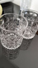 CLITON玻璃威士忌酒杯加厚复古欧式冰花烈酒杯洋酒杯水杯玻璃杯2只装 实拍图