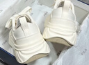 斐乐（FILA）岩行帆布鞋丨帆布鞋26夏季男女鞋情侣FOSSO 1+透气小白鞋休闲鞋 奶白/初雪白-GA 36.5 实拍图