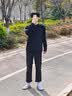 飞跃官方男鞋帆布鞋男2026春秋季新款百搭休闲鞋男 白红蓝 42 实拍图