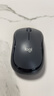 罗技（Logitech）M220 轻音鼠标 无线鼠标 办公鼠标 对称鼠标 带无线微型接收器 灰黑色 实拍图