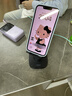 品胜 手机支架桌面 直播网课便携可折叠旋转 床头懒人支架 刷剧看视频手机平板通用支撑架 黑色 实拍图