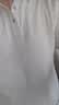 罗蒙（ROMON）短袖t恤男士商务polo衫男夏季休闲短袖男上衣服外套男 白2XL 实拍图