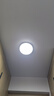 惠普精工led卧室吸顶灯三防灯超薄简约阳台厨卫过道儿童书房灯具23CM白光 实拍图