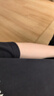 名创优品（MINISO）220G短袖t恤男重磅纯棉上衣休闲宽松夏季百搭半袖潮 黑 XL 实拍图