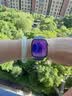 Apple/苹果 Watch S11 智能手表GPS+蜂窝款46毫米银色铝金属表壳雾紫色运动型表带S/M MFDK4CH/B 实拍图