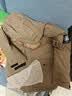 黑冰户外男款700蓬鹅绒活帽工装羽绒服防泼耐磨厚款派克服FAF8523 卡其 2XL 晒单实拍图