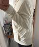 VVC防晒衣女夏季新款防紫外线宽松短款外套时尚洋气外套 燕麦奶 2XL  实拍图