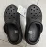 卡骆驰（CROCS）经典泡芙Clog男女一脚蹬懒人沙滩鞋 CR207521-001 38 实拍图