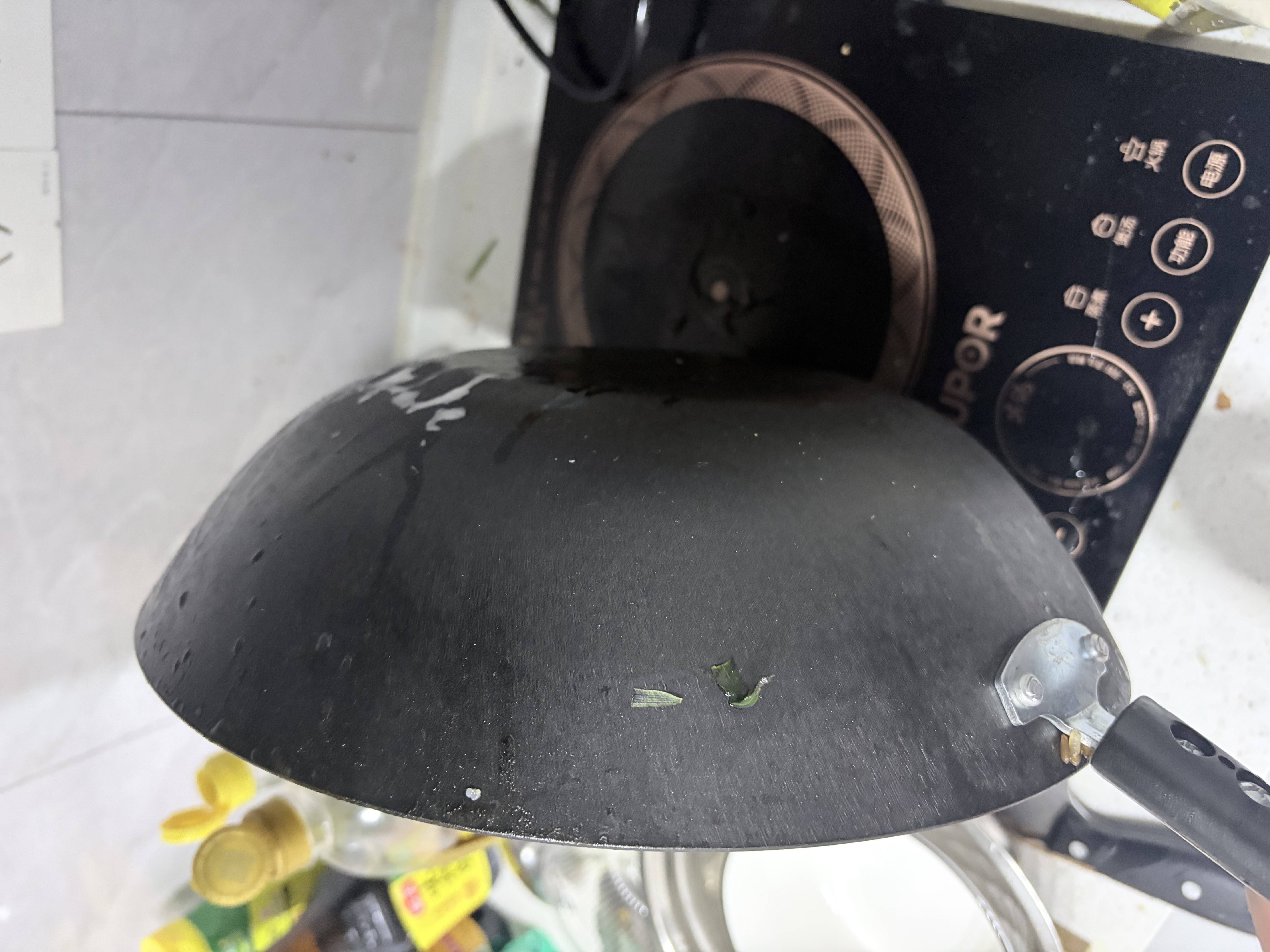 苏泊尔（SUPOR） 电磁炉套装家用2200W大功率电磁灶9档火力一键猛火爆炒智能定时火锅电磁炉防水 门店同款/6大功能+8档火力 实拍图