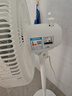 美的（Midea）【品质推荐】七叶轻音柔风电风扇/家用省电落地扇/台式电扇/广角摇头节能宿舍小型风扇 SAE35CA 实拍图