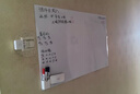 得力A1白板挂纸50张 加厚大纸张白板专用纸广告会议培训写字板挂纸白板笔可挂可夹白板配件81x58cm 实拍图