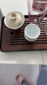 宅轻松 竹制小茶台茶盘功夫茶具茶道配件小托盘简约储水沥水泡茶盘中号 实拍图