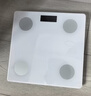 沐美 电子秤人体称重智能精准电子称健康秤体重计体重秤体脂称减肥专用充电健身款 USB充电体重秤（白色款不支持蓝牙） 实拍图