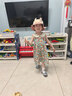 ASK JUNIOR婴幼裙子夏儿童娃娃领背心裙女童度假连衣裙公主裙 实拍图