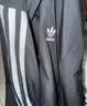 adidas经典三条纹运动连帽夹克外套男女春季阿迪达斯三叶草   黑色   XL 实拍图