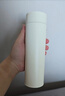 京东京造 保温杯 水杯男士女儿童咖啡 316L不锈钢【无缝内胆】白500ml 实拍图