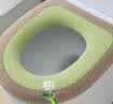 百字O型通用坐便套针织马桶垫可水洗加厚马桶圈绒2只装家用坐垫四季 实拍图
