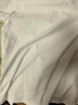 【京东直采】200g纯棉t恤男女短袖26新款纯棉打底衫内搭t恤 白色（短袖） M （95-110斤） 实拍图