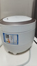 美的（Midea）小电饭煲迷你微压小型家用电饭煲1-2人用电饭锅小电锅宿舍用老式多功能煲汤煮饭煮粥不粘内胆 【可爱小白煲】不沾内胆 1.2L 一键操作 实拍图